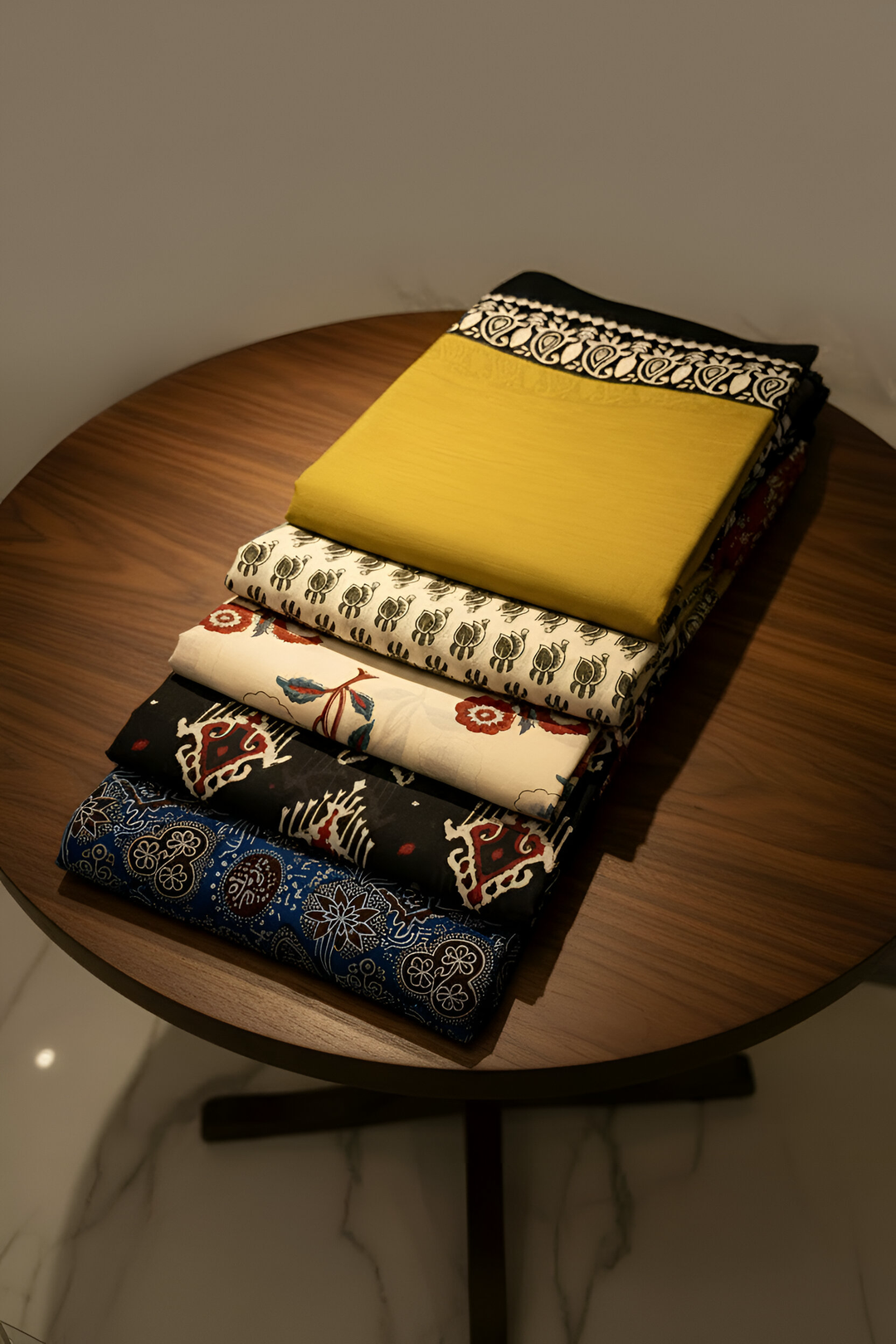 Handblock Printed Jaipur Cotton Sarees
